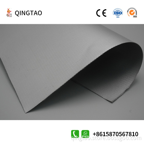 Gray double-sided silicone cloth